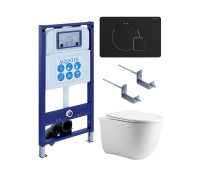 Комплект инсталляции с унитазом 4 в 1 AQUATEK КЛАССИК cm-069