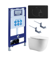 Комплект инсталляции с унитазом 4 в 1 AQUATEK КЛАССИК cm-069