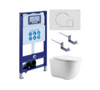 Комплект инсталляции с унитазом 4 в 1 AQUATEK КЛАССИК cm-066