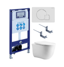 Комплект инсталляции с унитазом 4 в 1 AQUATEK КЛАССИК cm-066