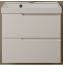 Тумба под умывальник подвесная TECE 60 см белый глянец AQM900360WH