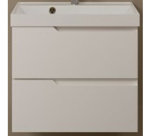 Тумба под умывальник подвесная TECE 60 см белый глянец AQM900360WH