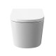 Умный унитаз Kerama Marazzi ТекВейв подвесной 38x59 см белый глянцевый KMTWWc59GWh2