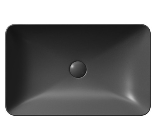 Раковина накладная GSI Pura 600х380 мм без отверстия под смеситель Ardesia 883726