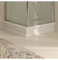 Душевой поддон квадратный Kerasan Retro 90х90 см белый 133801