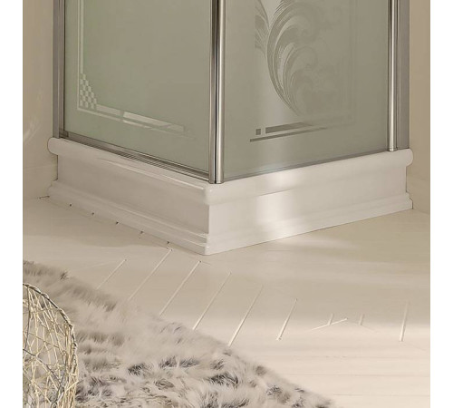 Душевой поддон квадратный Kerasan Retro 90х90 см белый 133801