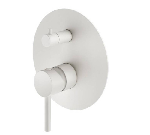 Смеситель для душа IXO Selection встраиваемый на 2-3 выхода белый матовый XO1901BO