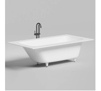 Ванна встраиваемая Salini Orlanda Plus 190х100х60 см S-Sense белый глянцевый 102114G