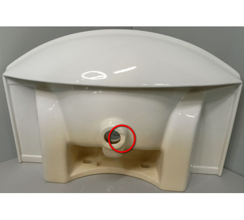 Раковина Kirovit Стиль 750 760х485х200 мм 4620008197470