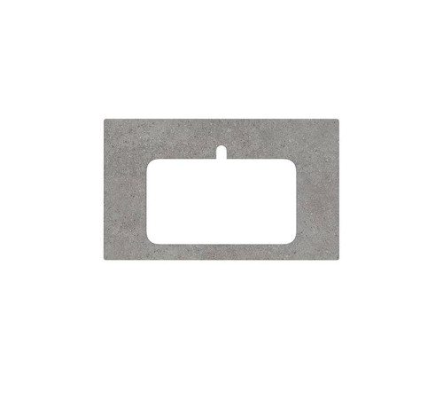 Столешница из керамогранита Kerama Marazzi Фондамента 80 см для встраиваемой сверху раковины PL2.DL500920R/80