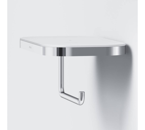 Держатель для туалетной бумаги с полкой AM.PM Func хром A8F341400