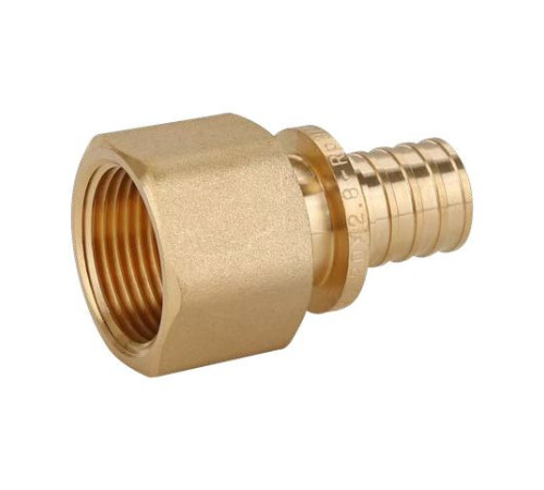 Переходник аксиальный латунный Smart Install 16x2.2 мм - 1/2 ВР 52121S