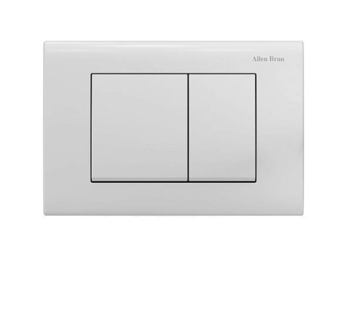 Клавиша смыва Allen Brau Liberty 24.5x1.1x16.5 см белый 9.20002.20