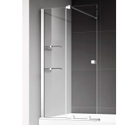 Шторка на ванну Aquanet 1200x1400 мм стекло 8 мм хром AQM6601-2