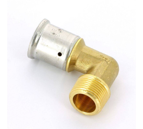 Угольник пресс Henco с наружной резьбой 26 x 3/4 5P-2605