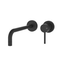 Смеситель для раковины Gessi Emporio Via Tortona встраиваемый излив 225 мм Black XL 44825#299