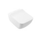 Унитаз подвесной Villeroy & Boch Venticello безободковый с сиденьем SlimSeat микролифт 4611RS01