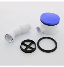 Сифон для поддона McAlpine бутылочный 90-100 мм высота 70 мм выход 40/50 мм хром MRS8CPBS