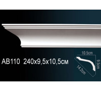 Карниз потолочный полиуретановый Perfect AB110
