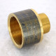 Переходник круглый Viega 1 x 1 1/2 дюйма НВ бронза 650858