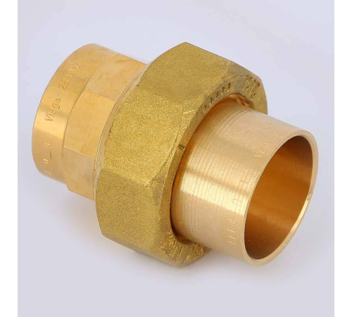 Разъемное соединение Viega 94340 пайка-пайка с коническим уплотнением 28 мм 107604