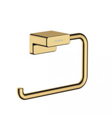 Держатель для туалетной бумаги Hansgrohe AddStoris открытый полированное золото 41771990