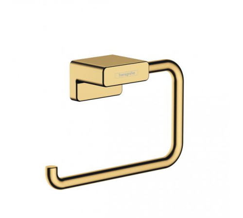 Держатель для туалетной бумаги Hansgrohe AddStoris открытый полированное золото 41771990