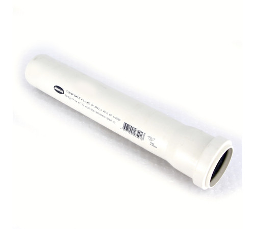 Труба канализационная Sinikon Comfort 50x250 мм с раструбом 21050025
