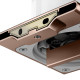 Дозатор для жидкого мыла Keuco Edition 400 150 мл подвесной brushed red gold 11552299000