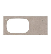 Столешница Kerama Marazzi Magica Риккарди 120 см для встраиваемых раковин 1 отверстие бежевый матовый MA.2.1.SG540620R\120