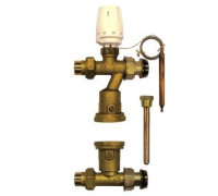 Насосно-смесительная группа Gekon для теплого пола с термостатическим клапаном GK 7685