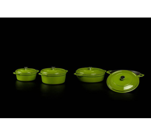 Кастрюля глубокая Hascevher Y DT 20 см Green A902820