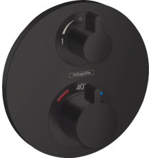 Термостат hansgrohe Ecostat S для 2 потребителей внешняя часть 15758670