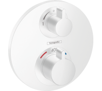 Термостат hansgrohe Ecostat S для 2 потребителей внешняя часть 15758700