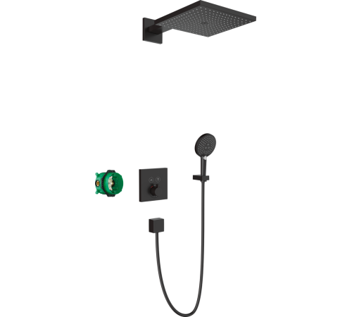 Набор для комплектации душа Hansgrohe Raindance E матовый черный 27939670