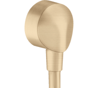 Шланговое подсоединение hansgrohe FixFit 1/2 бронза шлифованная 27454140