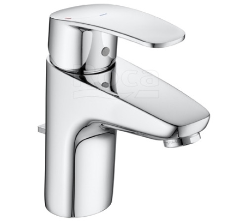 Смеситель для раковины Roca Monodin-N 79 мм со сливным гарнитуром 5A3A98C0M