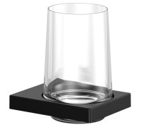 Держатель для стакана KEUCO EDITION 11 со стаканом ручная работа чёрный матовый 11150 379000