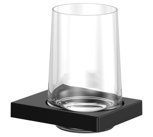 Держатель для стакана KEUCO EDITION 11 со стаканом ручная работа чёрный матовый 11150 379000