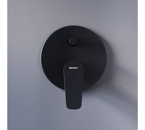 Смеситель для ванны и душа AM.PM Jupiter встраиваемый черный 777100300