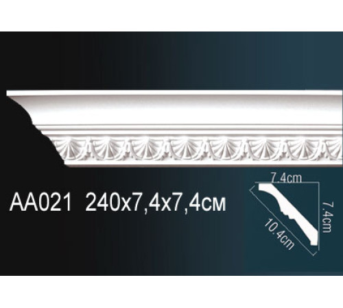 Карниз потолочный полиуретановый Perfect AA021