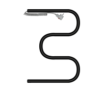 Полотенцесушитель электрический Primoclima Astra М E 50x40 см черный PCAstraМEBlack5040