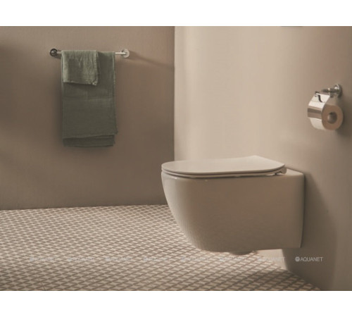 Унитаз подвесной безободковый Ideal Standard Tesi Rimless+ с сиденьем микролифт T536001