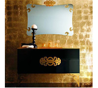 Раковина моноблок Eurolegno Glamour 1 отверстие золото CRG502V1R1206