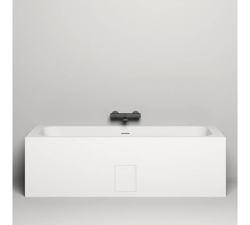 Ванна встраиваемая на ножках Salini Orlanda Axis 180х80х60 см UpDown S-Stone белый матовый 103322M