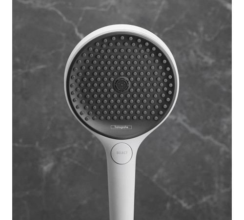 Ручной душ Hansgrohe Rainfinity 130 мм 3jet белый матовый 26864700