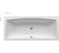 Ванна акриловая RAVAK Formy 02 180х80 см C891000000