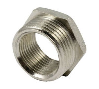 Футорка никелированная Tiemme 1/4 НР x 1/8 ВР 1500562