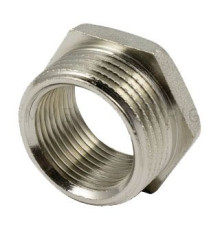 Футорка никелированная Tiemme 1/4 НР x 1/8 ВР 1500562