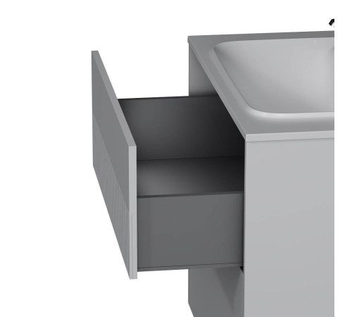 База под раковину AM.PM Func 80 см 2 ящика белый матовый M8FFUX0802WM